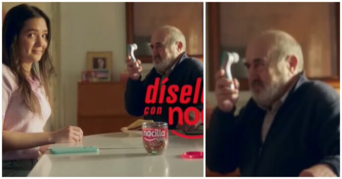 Copertina di Nonno scambia il sex toy della nipote per un termometro: il nuovo spot della crema spalmabile scatena l’indignazione