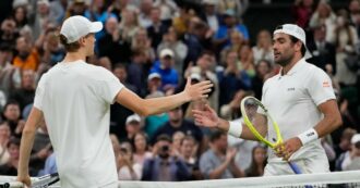 Copertina di Wimbledon, Sinner fa i complimenti a Berrettini: “Bello rivederlo a questi livelli”. Lo sconfitto: “Sono triste ma orgoglioso”