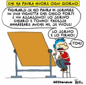 Copertina di La vignetta di Natangelo