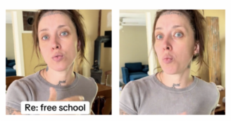 Copertina di “Ho deciso di non mandare a scuola mio figlio così può decidere da solo cosa imparare e quando. Basta costrizioni”: il video di una mamma fa discutere