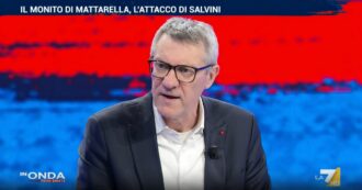 Copertina di Maurizio Landini a In Onda su La7: “Salvini? Sono sinceramente preoccupato dal rischio di una svolta autoritaria nel nostro paese”