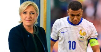 Copertina di Francia, il partito di Marine Le Pen attacca Mbappé: “Basta con le lezioni di morale, stia nel suo campo”