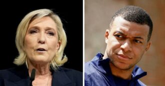 Copertina di Mbappé-Le Pen: “Non votatela”; “Ricco maestrino”