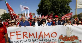 Copertina di Caporalato, Cgil in piazza: “Ora esposto in  Procura”