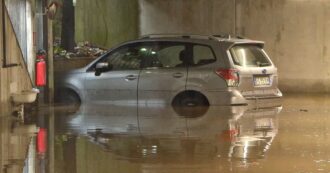 Copertina di Nubifragio a Como, allagata Uggiate Trevano: “Mezzo metro d’acqua per strada”. Danni a negozi e abitazioni