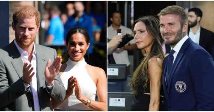 Copertina di “Basta frequentare David e Victoria Beckham, ci oscurano”: così Meghan Markle avrebbe ordinato a Harry di snobbare la famosa coppia “rivale”