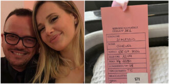 Copertina di Gigi D’Alessio papà per la sesta volta: la compagna Denise ha dato alla luce Ginevra