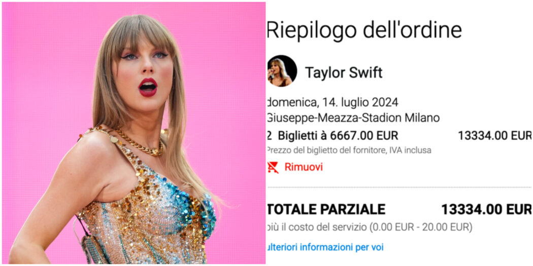 Fan di Taylor Swift sotto attacco di bagarini e siti pirata: fino a 13mila euro per un biglietto del concerto allo stadio San Siro di Milano