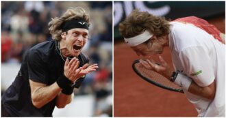 Copertina di Andrey Rublev si prende a racchettate a Wimbledon: ecco perché alcuni sportivi non riescono a trattenere la rabbia