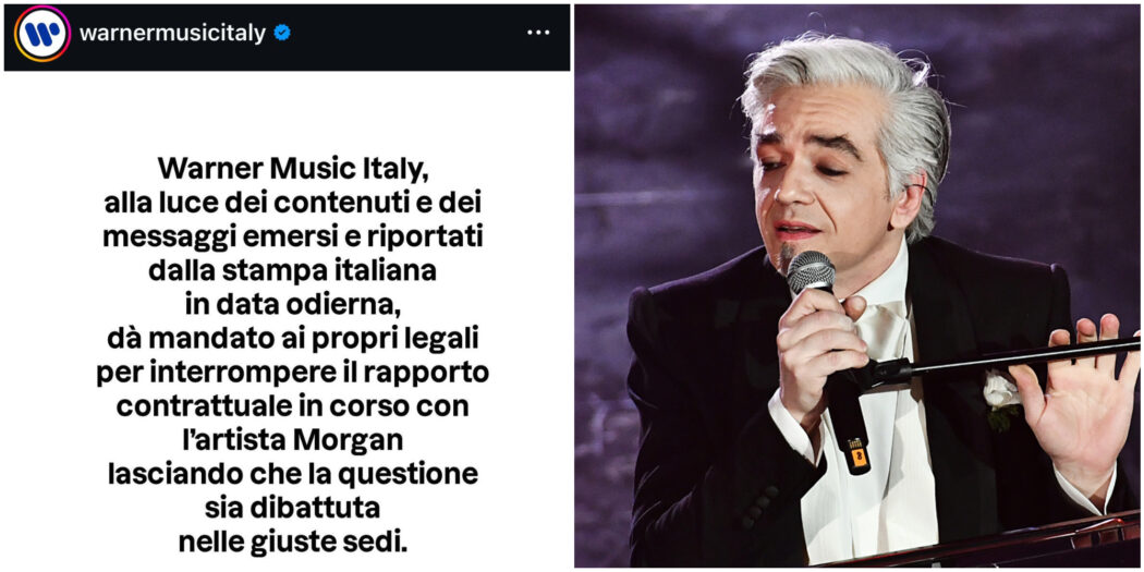 Bufera su Morgan accusato di stalking e diffamazione: Warner Music Italia interrompe il contratto, la Rai sospende qualsiasi progetto