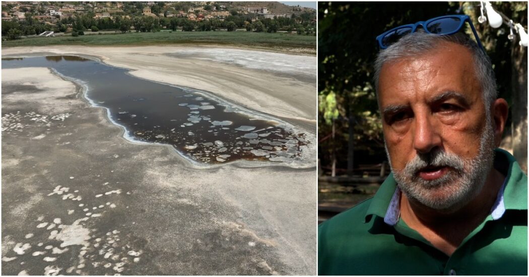 Il lago di Pergusa non c’è più, così la siccità in Sicilia fa scomparire la riserva naturale: “Vittima più grande è la biodiversità”. Le immagini