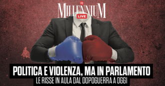 Copertina di MillenniuM Live, politica e violenza ma in Parlamento: le risse in aula dal Dopoguerra a oggi