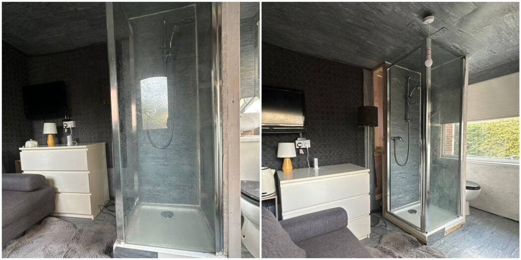“Garage a 530 euro al mese con doccia, gabinetto, divano letto e cucina”: polemiche per quella che è stata definita con coraggio “la perfetta casa di partenza”