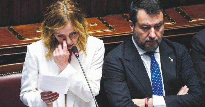 Copertina di Nato, Salvini rovina il vertice a Meloni: “Diciamo no ai missili”