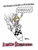 Copertina di La vignetta di Vauro