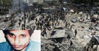 Copertina di Raid di Israele sugli sfollati a Khan Younis: 90 morti, la metà donne e bambini. La strage per colpire capo di Hamas: “Non si sa se è morto”