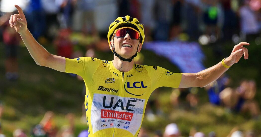 Epico Pogacar sulle orme di Pantani a Plateau de Beille: stacca Vingegaard e mette le mani sul Tour de France