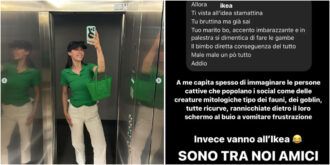 Copertina di “Tu bruttina, tuo marito imbarazzante e tuo figlio….”: l’ignobile messaggio dell’hater contro Aurora Ramazzotti. Ma lei risponde così