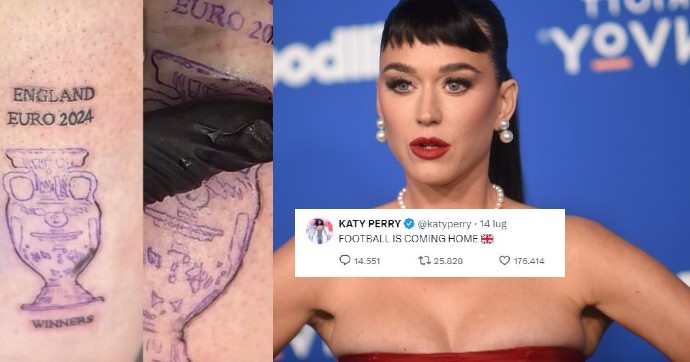“It’s coming home”: da Katy Perry ai tatuaggi, dopo 58 anni gli inglesi non hanno ancora imparato la lezione