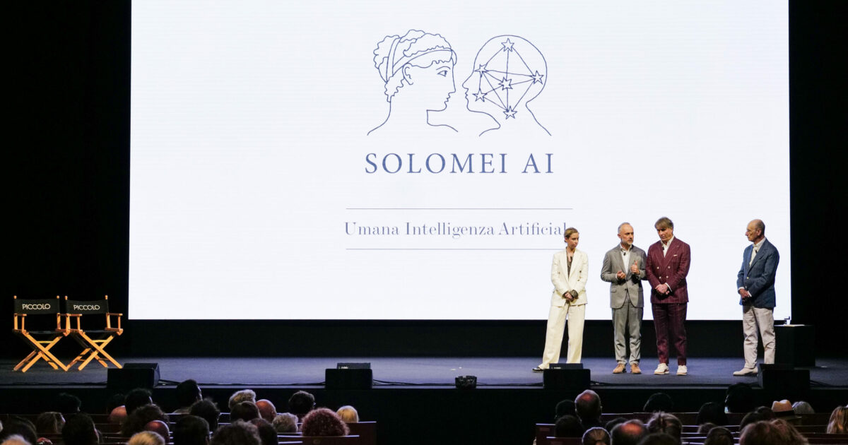 Brunello Cucinelli presenta la sua Umana Intelligenza Artificiale e dice: “L’Ai non deve far paura”