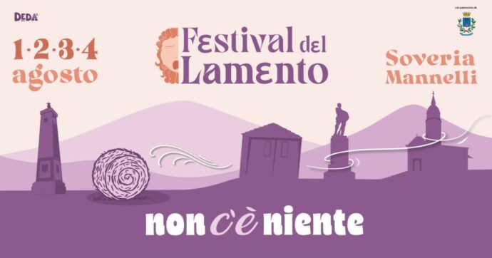 Copertina di “Non c’è niente!”: il festival del Lamento torna per lagnarci tutti insieme. Tra gli ospiti Saverio Tommasi e la vincitrice di X Factor Sarafine