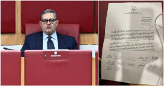 Copertina di Liguria, bagarre in Consiglio regionale: l’opposizione chiede di leggere una lettera sulle dimissioni di Toti, no della maggioranza