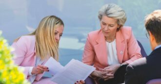 Copertina di Meloni apre a Ursula. Fitto, Giorgetti e Tajani spingono