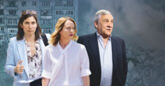 Copertina di Pd e Fdi uniti per la guerra. Il primo voto in Europa  dice sì ai missili su Mosca