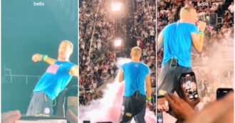 Copertina di Chris Martin blocca l’esibizione e chiude il concerto dei Coldplay in anticipo: tutta colpa del gesto di un fan. Ecco cosa è successo – VIDEO