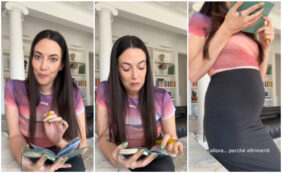 Copertina di Giulia Valentina è incinta: il like di Chiara Ferragni al video dell’annuncio non passa inosservato