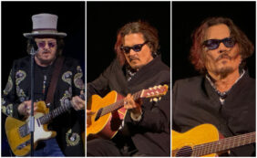 Copertina di Johnny Depp e quell’incredibile somiglianza con Zucchero Sugar Fornaciari