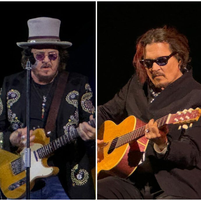 Johnny Depp e quell’incredibile somiglianza con Zucchero Sugar Fornaciari