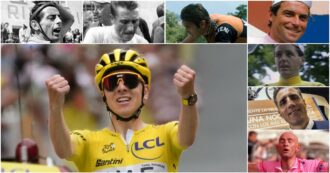 Copertina di Pogacar tra i “Magnifici 8” del Giro-Tour: da Coppi a Pantani, chi è riuscito nella doppietta