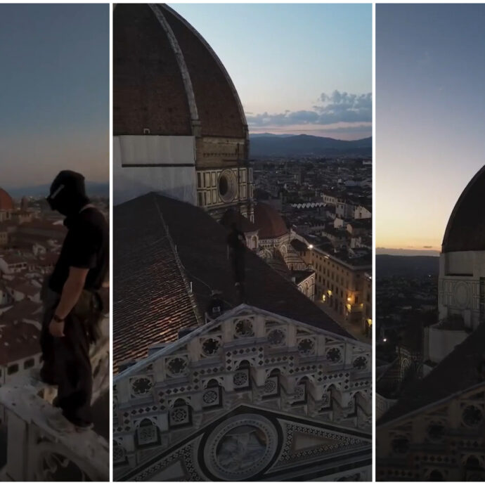 “Come Assassin’s Creed”: due ragazzi scalano nella notte il Duomo di Firenze e pubblicano il video sui social