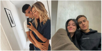 Copertina di “Noi pessimi amici? I nostri figli sono stati senza il loro papà per due mesi”: la replica di Alice Campello alle critiche per l’assenza alle nozze di Dybala e Sabatini