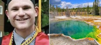 Copertina di La sorella lo filma mentre cade in una sorgente di acqua bollente: muore a 23 anni e il suo corpo viene dissolto dagli acidi