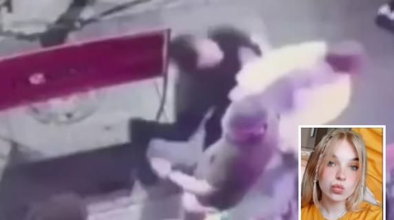 Molesta una donna ma lei è una campionessa di MMA e lo stende in un attimo: la scena ripresa delle telecamere del locale – VIDEO