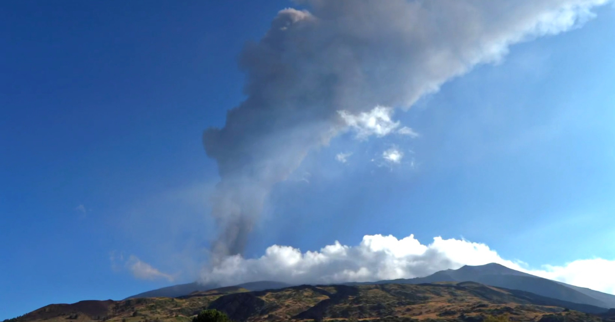 Etna eruzione 