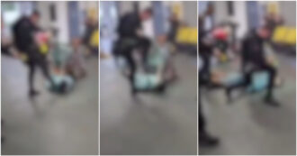 Copertina di Agente prende a calci in testa un uomo all’aeroporto di Manchester. La polizia: “Siamo stati aggrediti”. Il video
