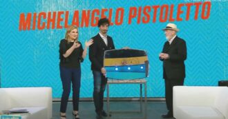 Copertina di Lo specchio firmato Pistoletto è finito nel salotto di Serena Bortone