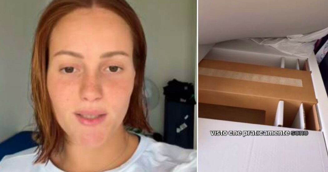 “I letti sono di cartone e i materassi di plastica”: il video di Chiara Pellacani svela le stanze del villaggio Olimpico di Parigi 2024