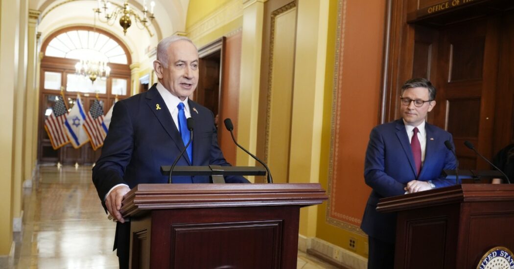 Netanyahu negli Usa mette nel mirino l’Iran e sogna Trump alla Casa Bianca. Harris al bivio sul sostegno incondizionato a Israele