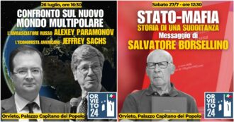 Copertina di Al via il Forum di Orvieto organizzato da Alemanno: tre giorni di confronto su temi italiani e internazionali