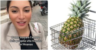 Copertina di “Ho messo l’ananas nel carrello dell’Esselunga, così è nata mia figlia”: la storia dietro il trend di TikTok