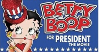 Copertina di Betty Boop for President: la prima candidata alla Casa Bianca. Altro che cartoon per bambini