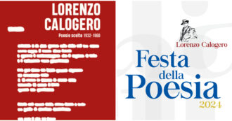 Copertina di La riscoperta di Lorenzo Calogero alla Festa della Poesia, dedicata al (mai) dimenticato poeta calabrese