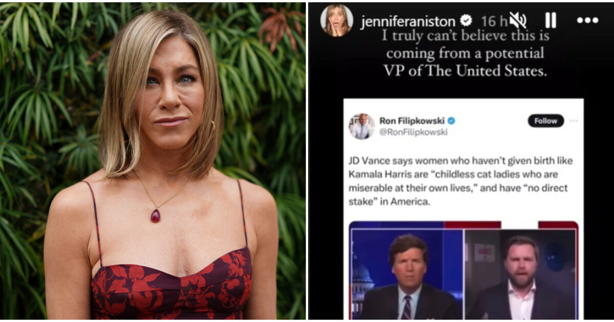 “Spero che sua figlia non abbia bisogno della fecondazione in vitro”: Jennifer Aniston a muso duro contro il senatore JD Vance