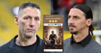 Copertina di “Non come quell’altro”: la foto di Materazzi sui social e la polemica con Ibrahimovic