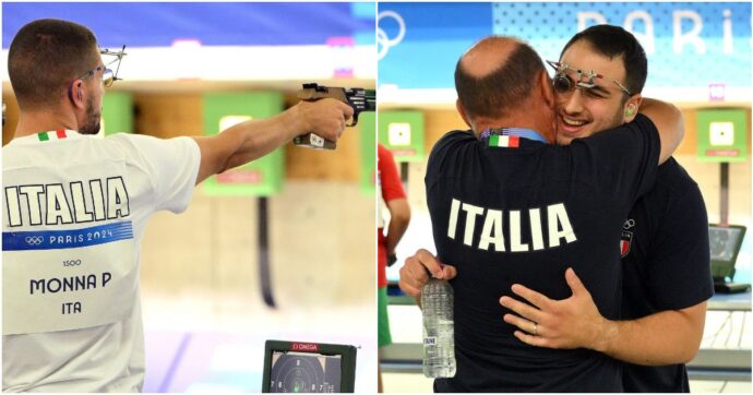 Olimpiadi, altre due medaglie per l’Italia: argento per Maldini e bronzo per Monna nel tiro a segno Pistola da 10 metri