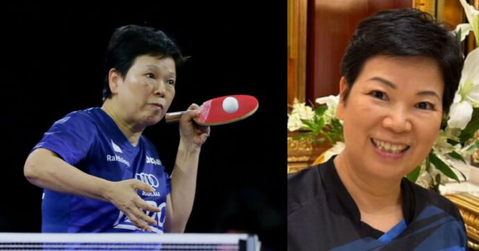 La zia delle Olimpiadi gioca a ping pong: la 61enne lussemburghese Ni Xia Lian sta disputando la sesta edizione della sua carriera